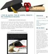Menus & Prices, LUCRARI DE LICENTA, TEZE DE MASTER - LA COMANDA IN MOLDOVA, Chisinau
