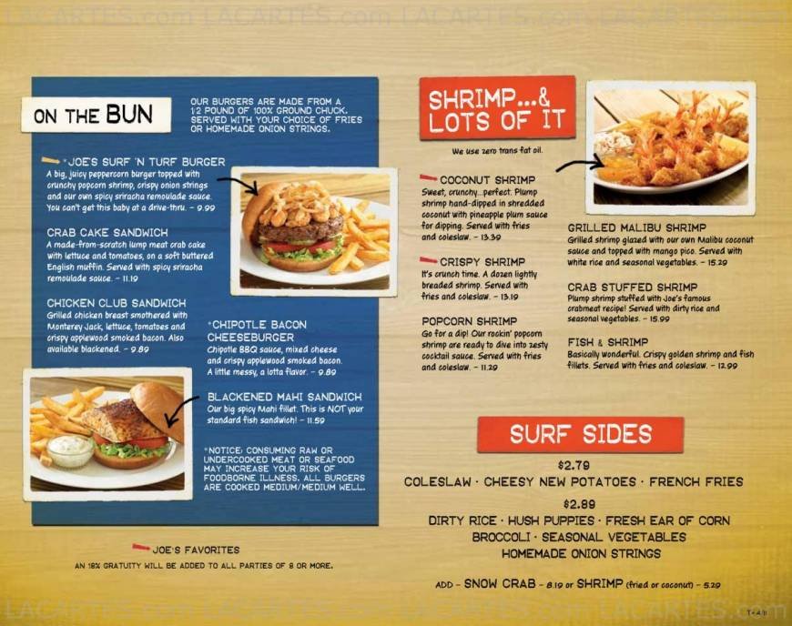  Pricelists of Crab Shack Rowing Club San Diego Rowing Club 525 E. Harbor Dr - Photo 6 of 8