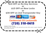 Centennial CO Locksmith, Centennial