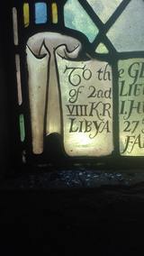  HASTINGS & EASTBOURNE STAINED GLASS / LEAD LIGHT REPAIRS 1 Stone Cottage 