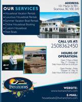 Shuswap lake Houseboats | Twin Anchors Houseboat Vacations, Sicamous