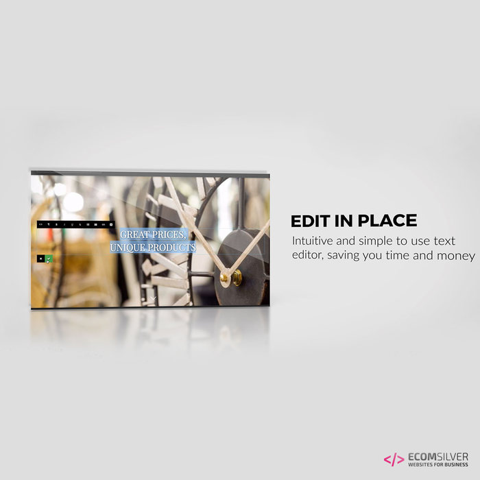 Ecommerce website design and development of Ecomsilver - Websites for businesses 6 - 8 Dyer street - Photo 1 of 6