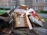 Fly tipped in Hayward's Heath, Waste Disposal Soloutions, Brighton