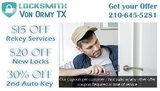 Locksmith Von Ormy, Von Ormy
