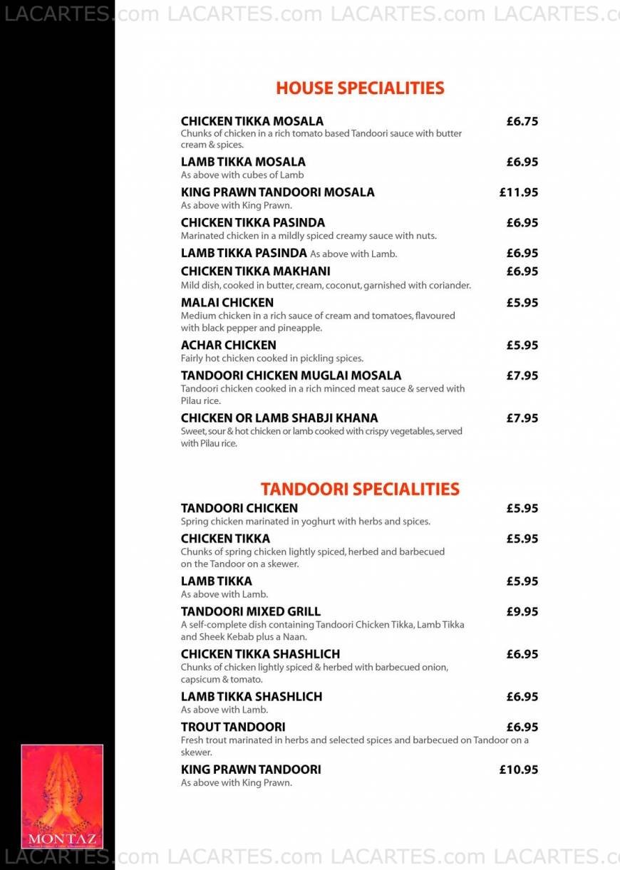  Pricelists of MONTAZ BAR & RESTAURANT 39-41 Market Street - Photo 4 of 10