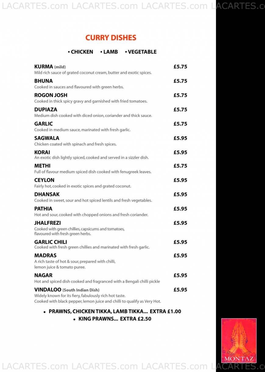  Pricelists of MONTAZ BAR & RESTAURANT 39-41 Market Street - Photo 5 of 10