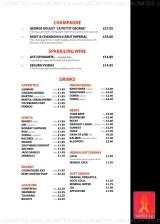 Menus & Prices, MONTAZ BAR & RESTAURANT, Ely