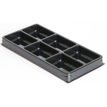 BLACK BEAD TRAY - 6 Cavity New Album of Best Craft Organizer 2949 Tolmie Road - Photo 2 of 5