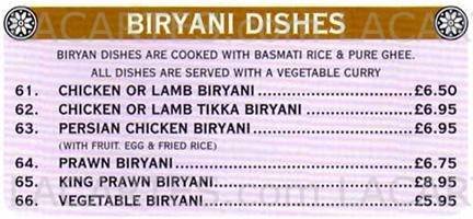  Pricelists of Bombay Hut Indian Takeaway 7 Red Lodge Road - Photo 26 of 30
