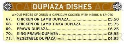  Pricelists of Bombay Hut Indian Takeaway 7 Red Lodge Road - Photo 25 of 30