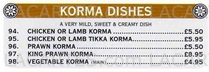  Pricelists of Bombay Hut Indian Takeaway 7 Red Lodge Road - Photo 21 of 30