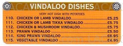  Pricelists of Bombay Hut Indian Takeaway 7 Red Lodge Road - Photo 18 of 30