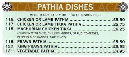  Pricelists of Bombay Hut Indian Takeaway 7 Red Lodge Road - Photo 17 of 30