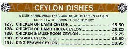  Pricelists of Bombay Hut Indian Takeaway 7 Red Lodge Road - Photo 15 of 30