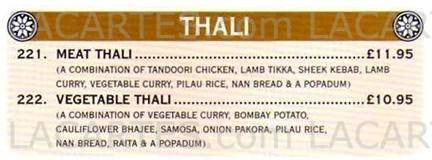  Pricelists of Bombay Hut Indian Takeaway 7 Red Lodge Road - Photo 6 of 30