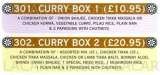 Menus & Prices, Bombay Hut Indian Takeaway, West Wickham