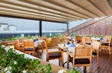 The Terrace Restaurant in our Istanbul Hotel, DoubleTree by Hilton Hotel Istanbul - Old Town, Fatih-Istanbul