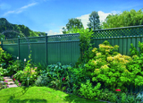 Woman holding flowers as man is resting hands on her shoulders, ColourFence Garden Fencing - Buckinghamshire, Great Kingshill