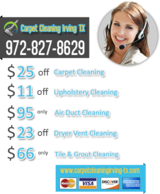 Carpet Cleaning In Irving TX, Irving