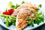 closeup of juicy grilled chicken fillet Modern Proteins 6475 W. Charleston Blvd. Ste. 110 