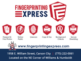  Fingerprinting Express 1958 E William St 