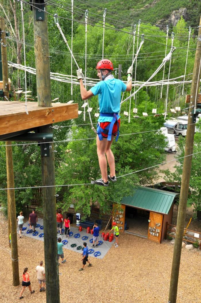 High Ropes Challenge Course - 45 feet above ground Profile Photos of Colorado Adventure Center 1308 No Name Lane - Photo 3 of 18