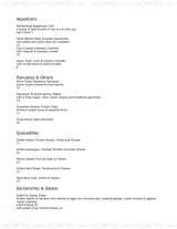 Menus & Prices, Agave Restaurant, New York