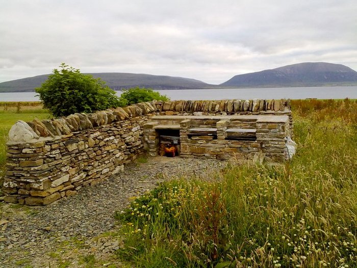 Tasty BBQ's with a view Croft House sleeping 8 in 2 doubles and 2 bunk bed of Buxa Farm Chalets & Croft House A964 - Photo 8 of 18