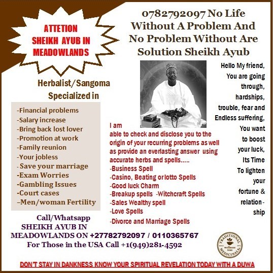  Profile Photos of 0782792097 Powerful Herbalist To Bring Back Lost Lover Sheikh Ayub Rev Fr.Eric Modise Rd, Soweto, Johannesburg, 1803 - Photo 1 of 5