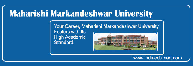 Maharishi Markandeshwar University To Start Your Profession Rightly India Edumart of Indiaedumart S-191 C, 3rd Floor, Manak Complex - Photo 177 of 298