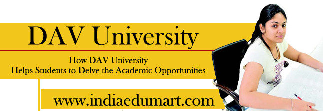 DAV University Known for Better Courses & Programs India Edumart of Indiaedumart S-191 C, 3rd Floor, Manak Complex - Photo 241 of 298