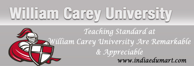 William Carey University offers ranges of courses along with many research programs; you can simply find complete information about degree courses and admission procedure. India Edumart of Indiaedumart S-191 C, 3rd Floor, Manak Complex - Photo 271 of 298 William Carey University offers ranges of courses along with many research programs; you can simply find complete information about degree courses and admission procedure. India Edumart of Indiaedumart S-191 C, 3rd Floor, Manak Complex - Photo 271 of 298