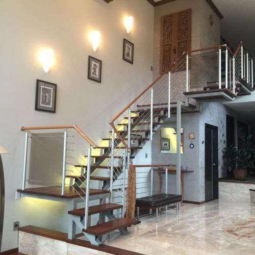  New Album of Spiral Stairs, Railing And Stair Threads 16 Cedar Ln - Photo 6 of 6