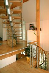  Spiral Stairs, Railing And Stair Threads 16 Cedar Ln 