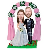 Custom Wedding Cake Toppers Bobbleheads, Phoenix