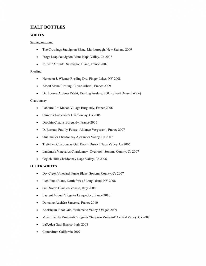  Pricelists of Taste Restaurant 45 Beaver Street - Photo 4 of 15