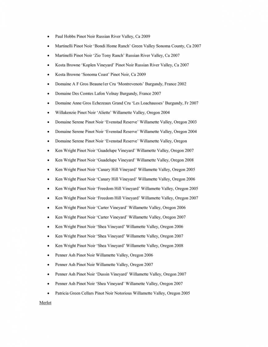  Pricelists of Taste Restaurant 45 Beaver Street - Photo 11 of 15