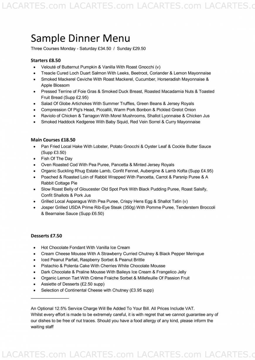  Pricelists of Chapter One Farnborough Common - Photo 2 of 11