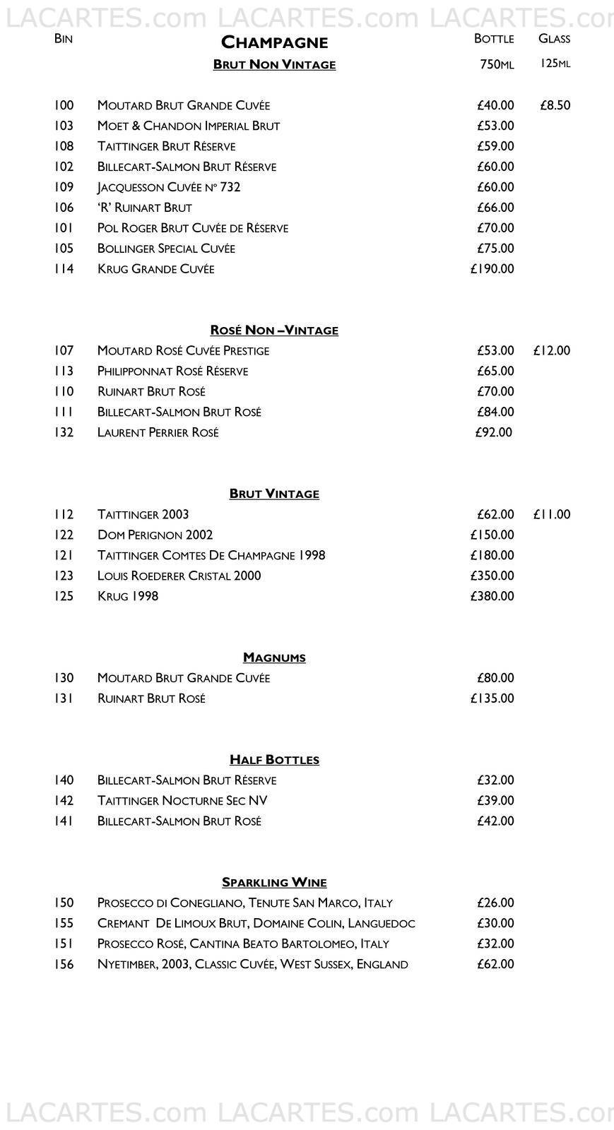  Pricelists of Chapter One Farnborough Common - Photo 4 of 11