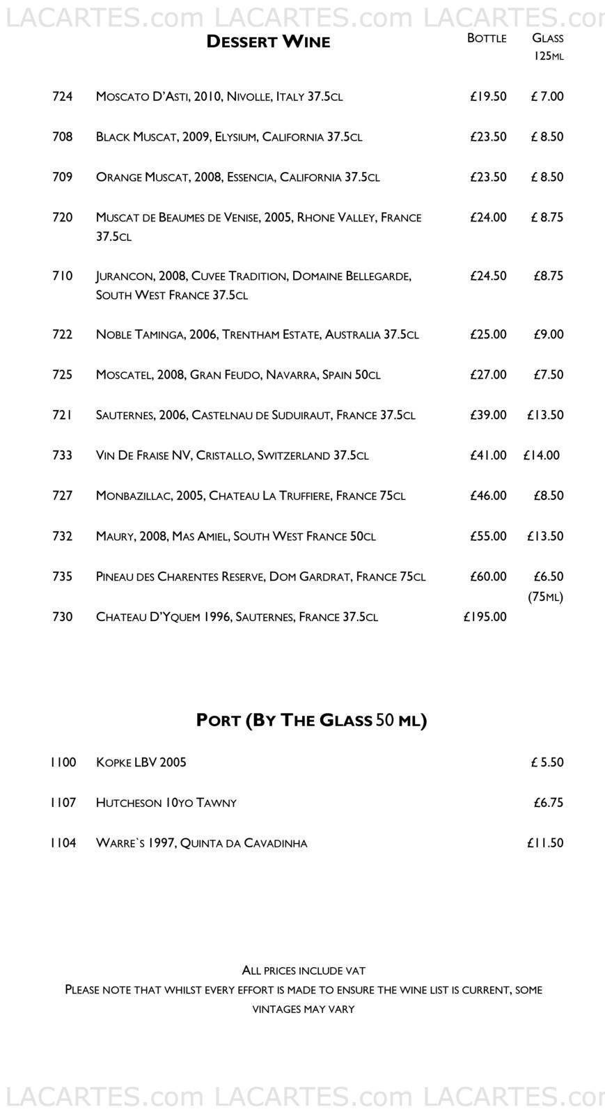  Pricelists of Chapter One Farnborough Common - Photo 11 of 11