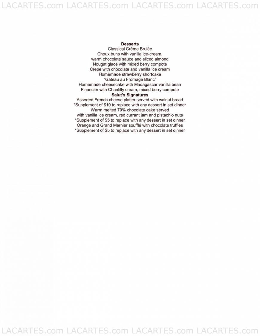  Pricelists of Bistro Petit Salut 44 Jln Merah Saga #01-54 - Photo 4 of 8