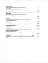 Menus & Prices, Al Forno East Coast, Singapore