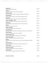 Menus & Prices, Al Forno East Coast, Singapore