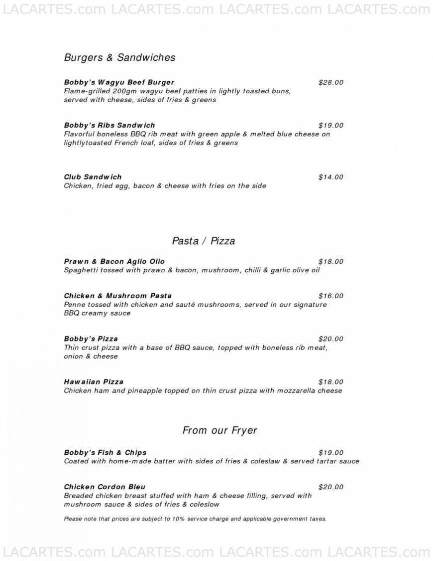  Pricelists of Bobby's #02-24 Waterloo Centre - Photo 9 of 11