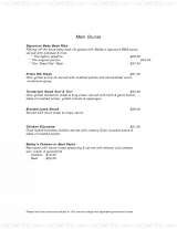 Menus & Prices, Bobby's, Blk 261, Waterloo Street