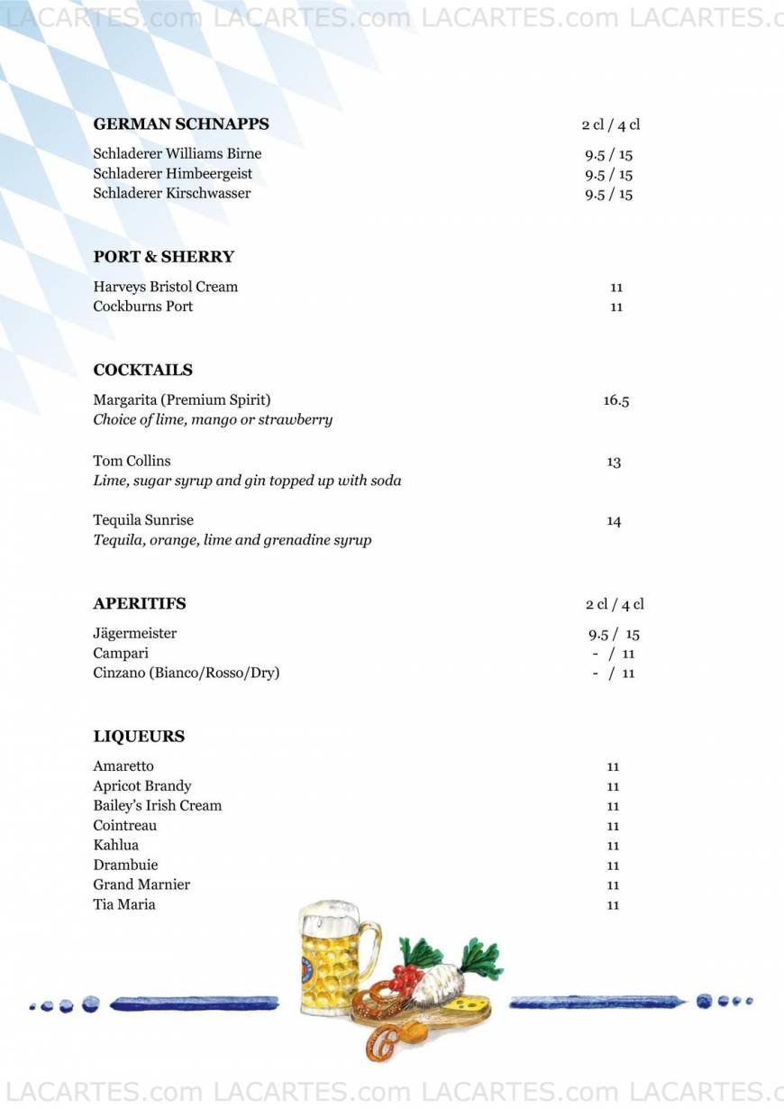 Pricelists of Paulaner BrÃ¤uhaus 9 Raffles Boulevard - Photo 9 of 15