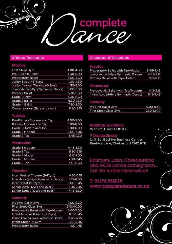  Pricelists of Complete Dance 50 Maldon Road - Photo 1 of 2