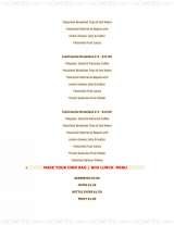 Menus & Prices, Tony's Delicatessen & Catering, Sacramento