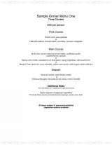 Menus & Prices, Absinthe Private Dining, San Francisco
