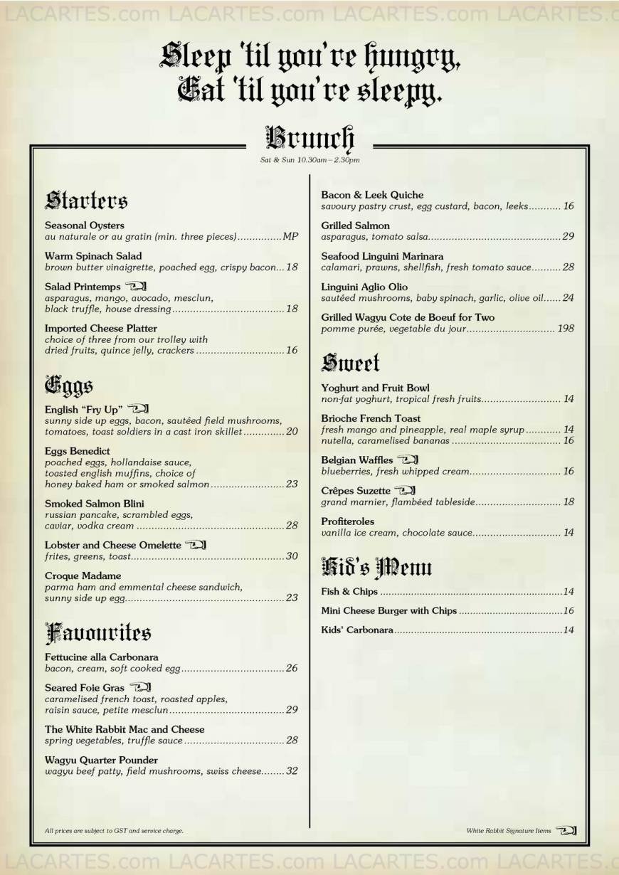 Pricelists of The White Rabbit 39C Harding Road - Photo 12 of 22